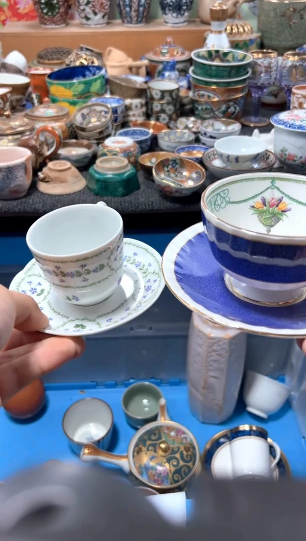 瓷片A*晴夏目海外回流瓷器中古品。99 120