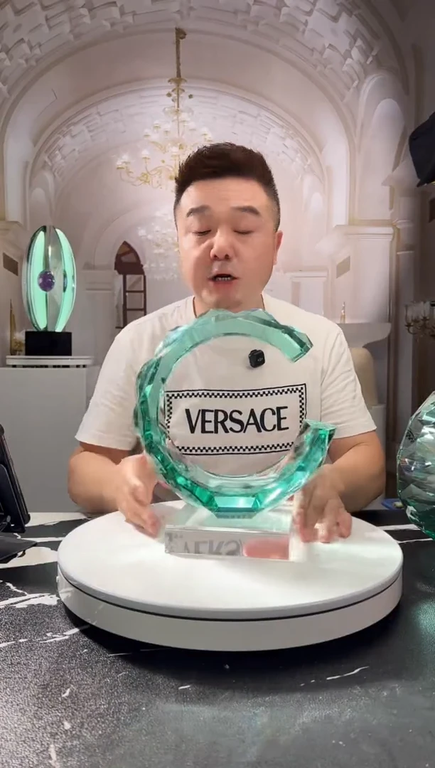 茶宠光影之环 绿色 开口