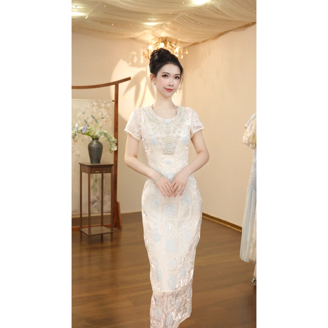 七姐原创-美神降临-1470 连衣裙（P207）-115cm