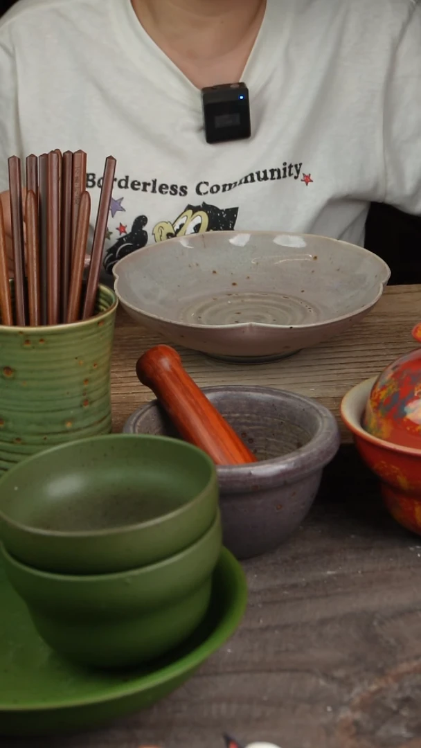 钛合金景德镇手工高温餐具