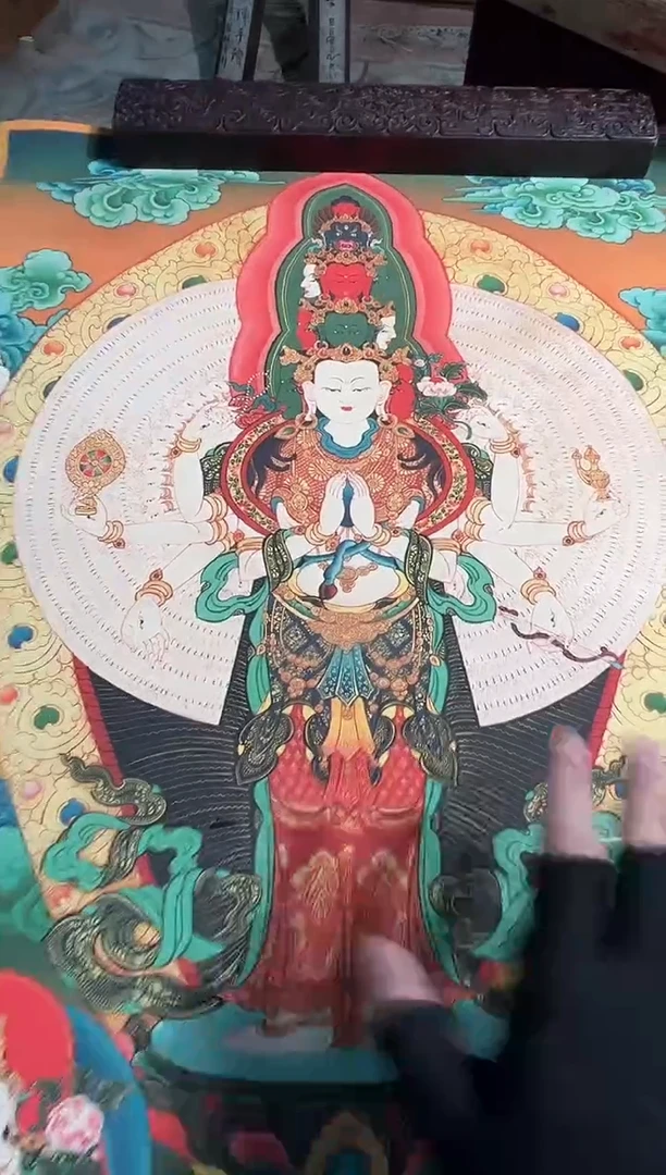 卷轴画天天的唐卡tk160