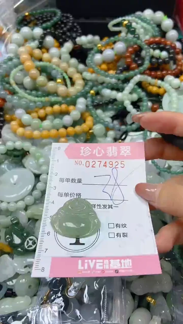 翡翠未镶嵌颈饰闪购0274925