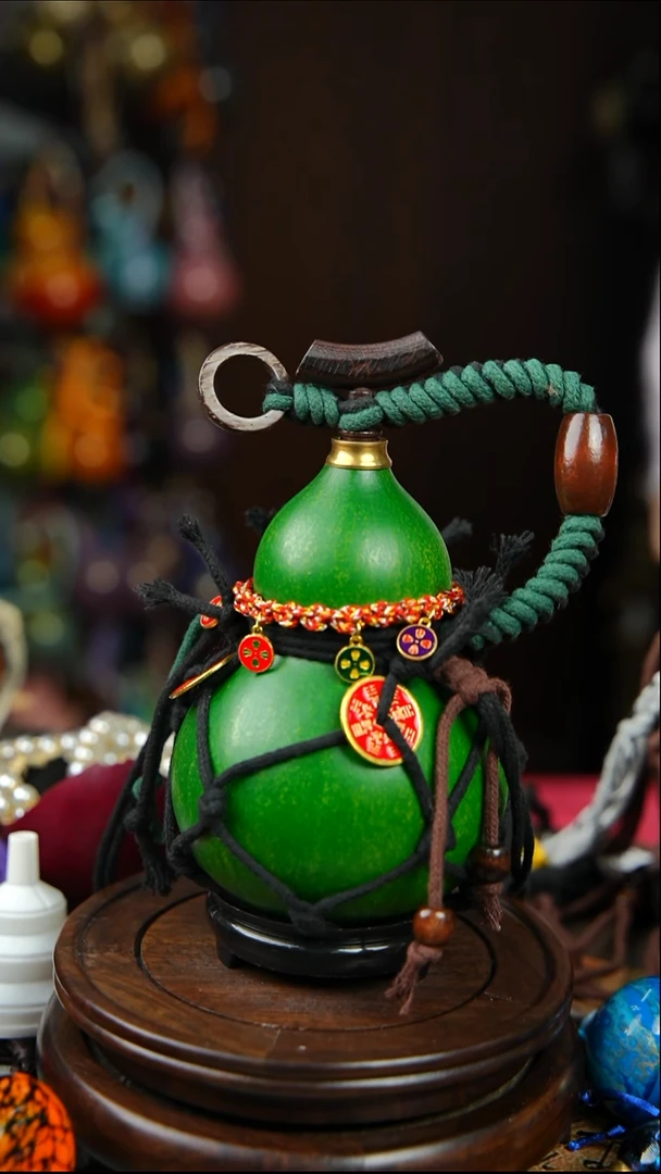 328号500ml左右非遗大漆酒葫芦