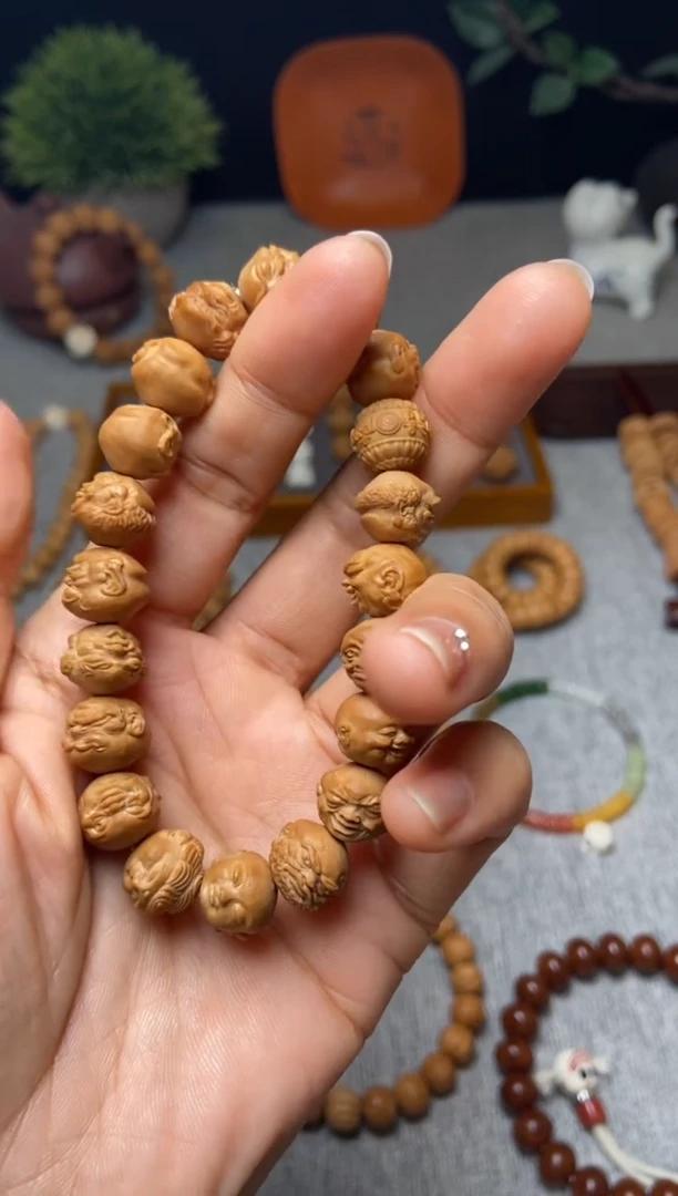 【闪购商品】猴头核桃吊坠十八罗汉12