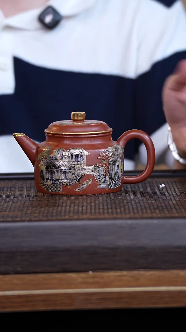 茶壶紫砂宜兴手工原矿紫砂壶001