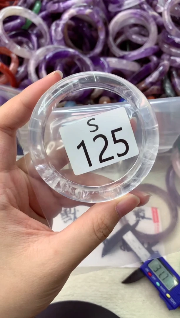 未镶嵌手镯水晶S125-55