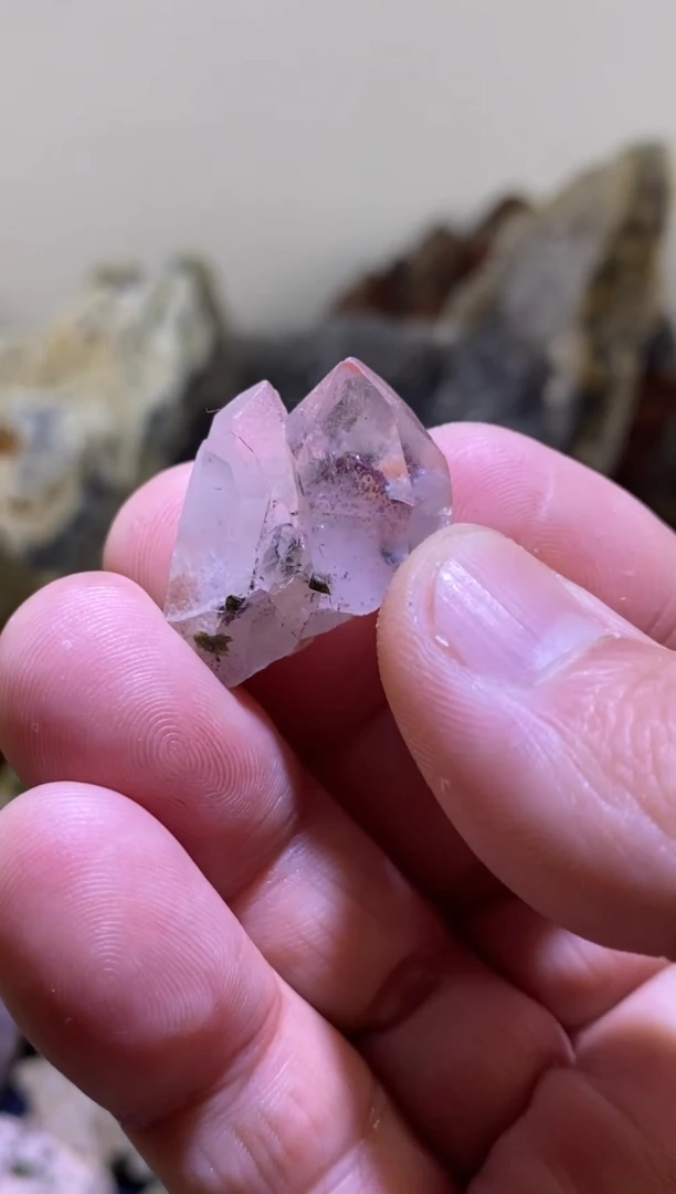 未镶嵌珠宝半成品水晶7号四川美姑超七花园水晶