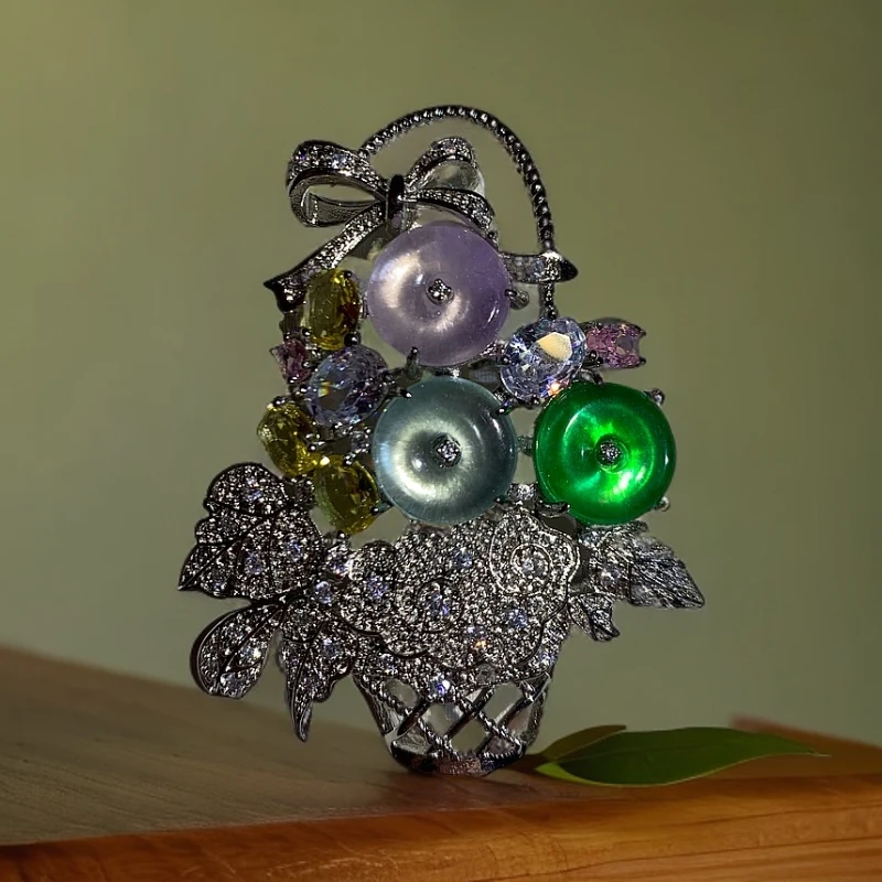 翡翠吊坠胸针两用款（多样发其一）B86