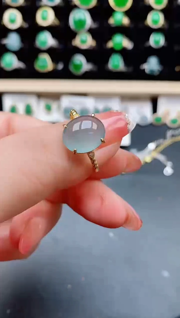 【闪购商品】翡翠戒指银S925镶嵌121212