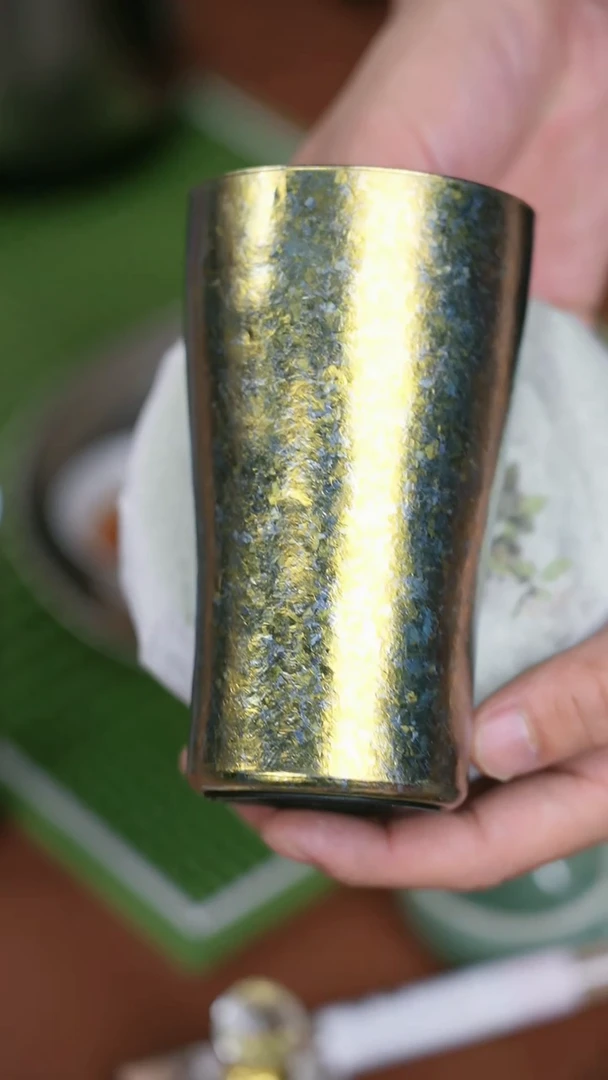 1辉哥粉丝福利 茶饼+双层无盖钛杯 金