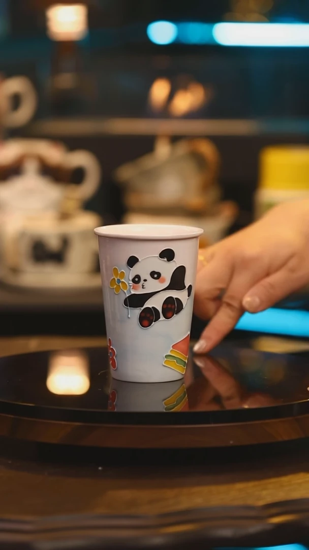 【闪购商品】杯子景德镇高温釉下彩手绘