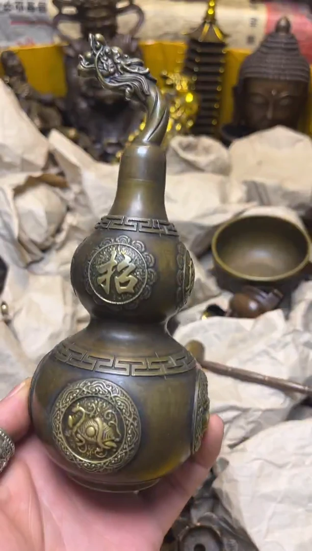 精美铜器，点击下单