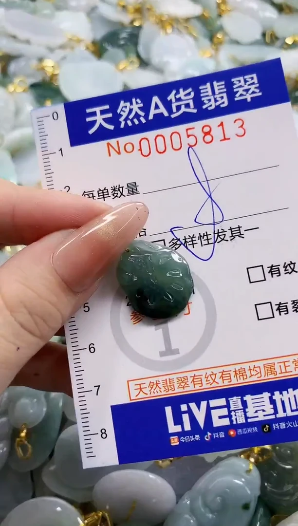 颈饰未镶嵌翡翠天然A货翡翠