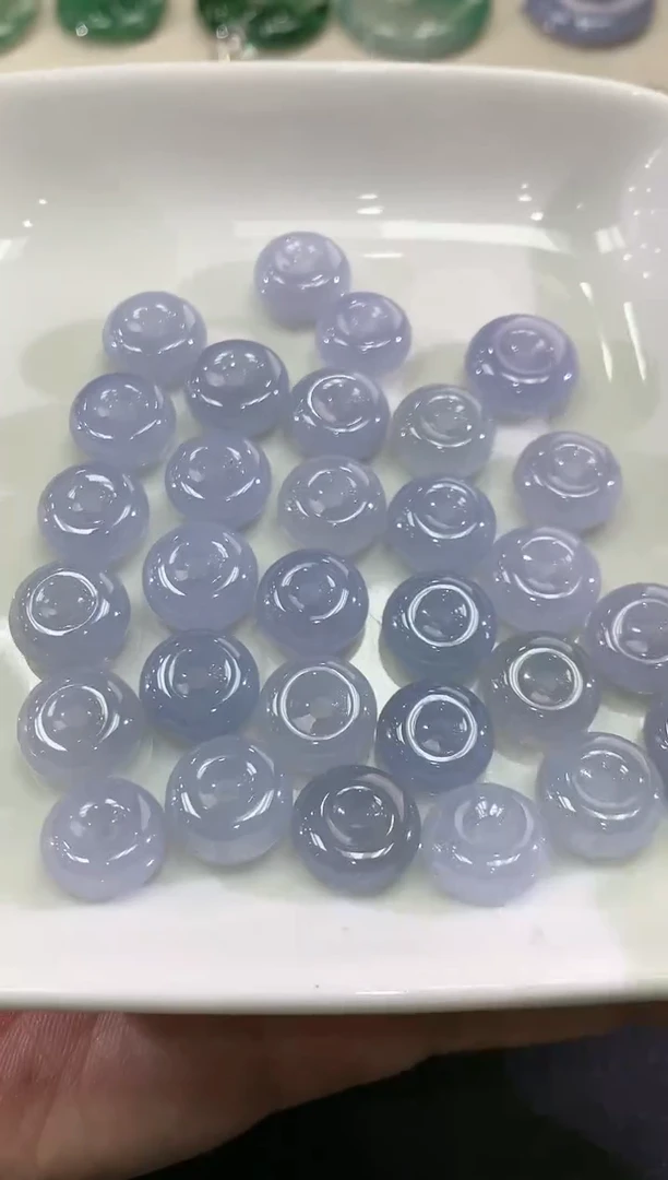 【闪购商品】翡翠颈饰未镶嵌B6 多样性一件发货紫货有色差