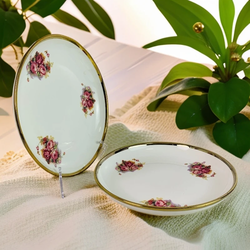 【新疆包邮】gulbaskan 大盘鸡tahsa 2个大盘鸡盘网红高档家用简约