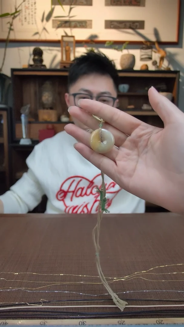 【闪购商品】翡翠颈饰未镶嵌翡翠平安扣吊坠XQ