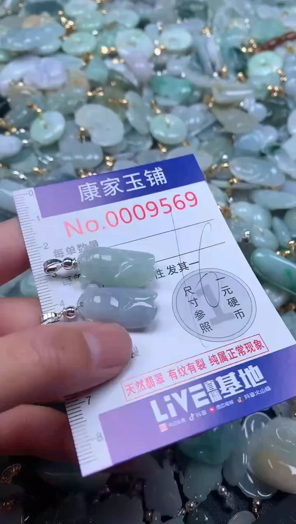 【闪购商品】翡翠吊坠(不含链)未镶嵌9569