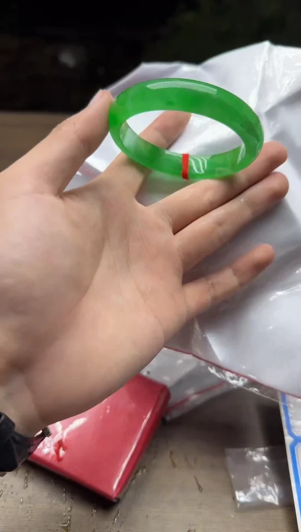 未镶嵌手镯翡翠c46