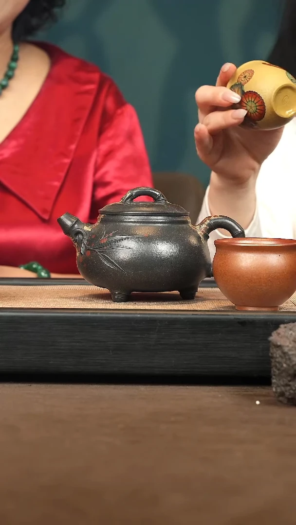 茶壶紫砂【P002】雨后春笋380c ZLM