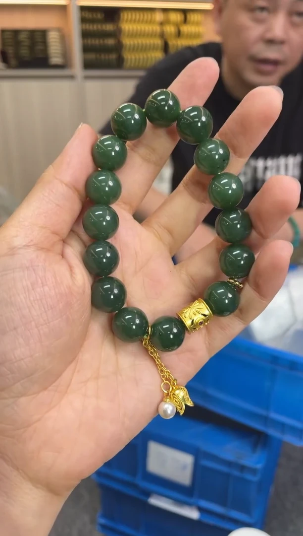 手串未镶嵌和田玉多样性发一件