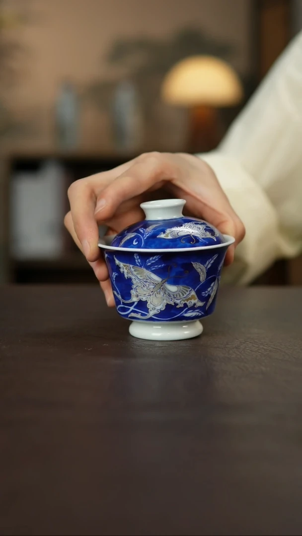 杯景德陶瓷杯碗柴烧多人