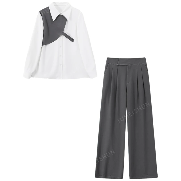 款休闲韩版质感长裤套装夏天0175/0025