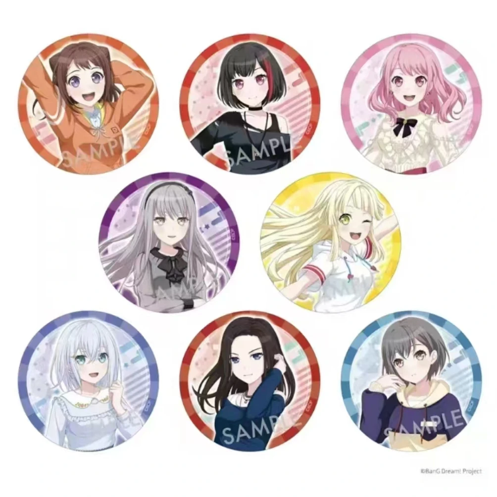 【代拆】BanGDream JR东海新干线联动日谷吧唧徽章盲盒