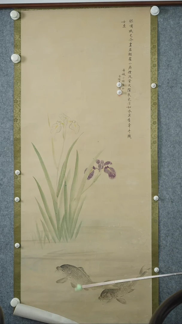 版画袁老师-花卉画作