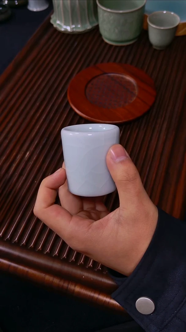 ?****?和青禾手工月白扳指杯