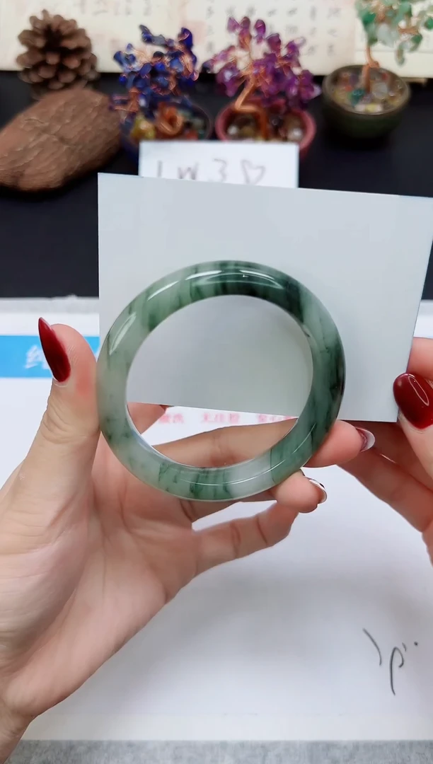 未镶嵌手镯石英质玉A96-55`56`57