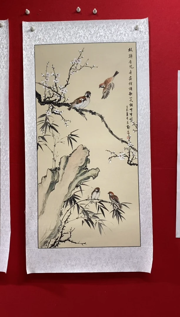 国画国画NYQ杰牛云勤老师作品