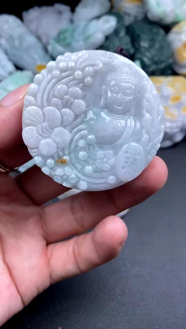 吊坠(不含链)未镶嵌翡翠1