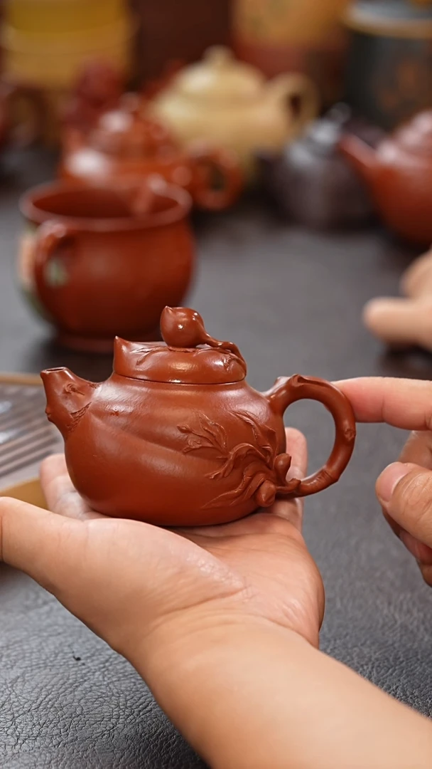 茶壶紫砂金*茶宜兴原矿高端紫砂