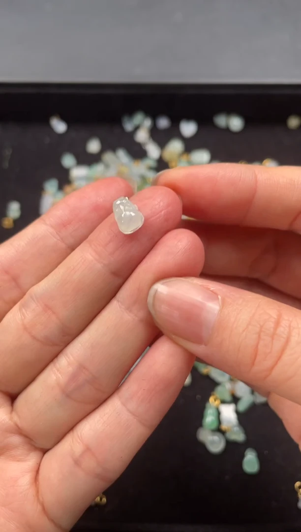 翡翠银S925镶嵌吊坠(不含链)1个 317