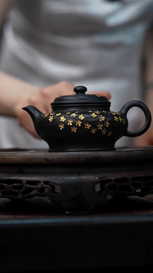 茶壶紫砂宜兴岁颐传砂原矿全手12