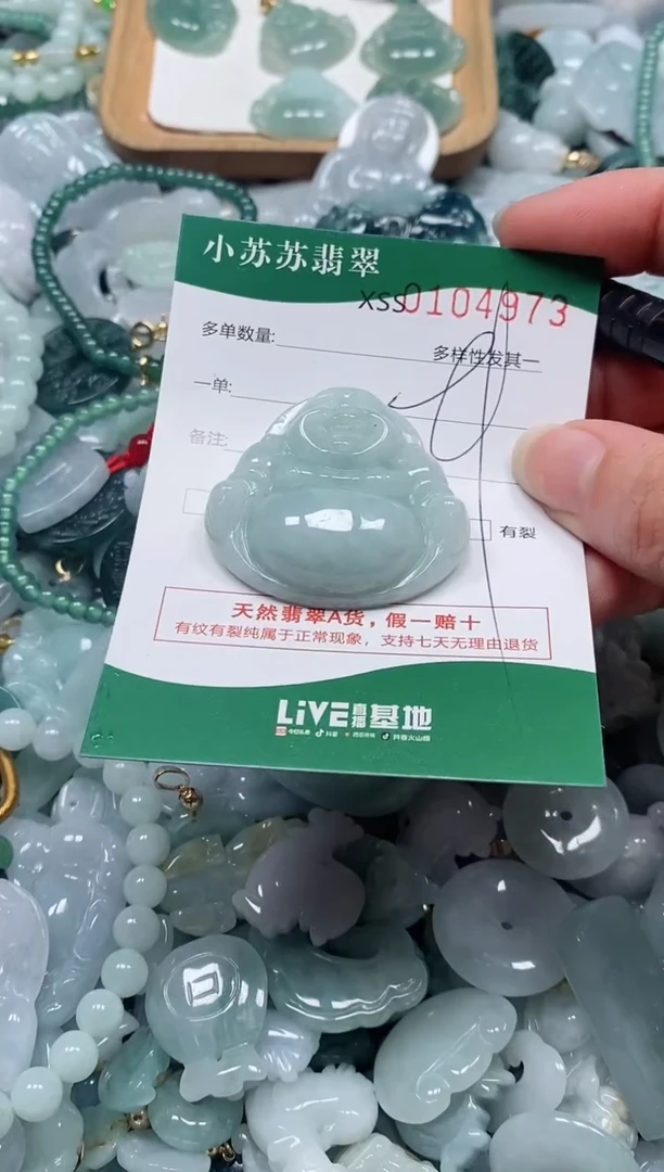 【闪购商品】翡翠颈饰未镶嵌闪购商品0104973