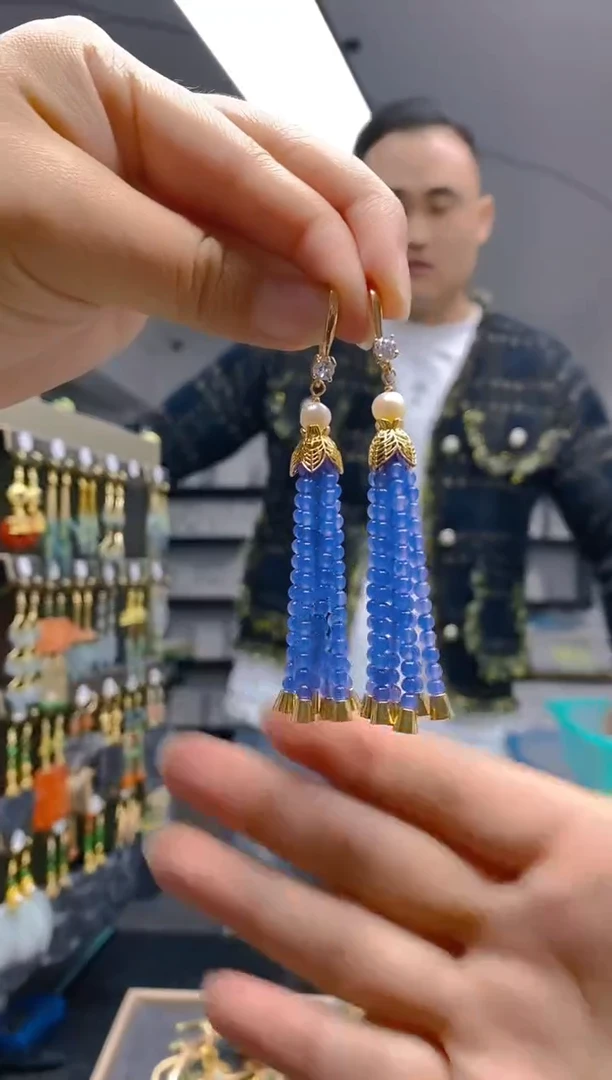 【闪购商品】玛瑙/玉髓耳饰合金025玛瑙耳饰