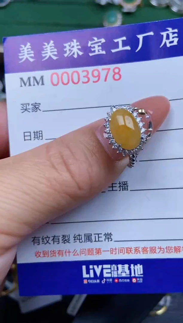 【闪购商品】翡翠颈饰银S925镶嵌3978