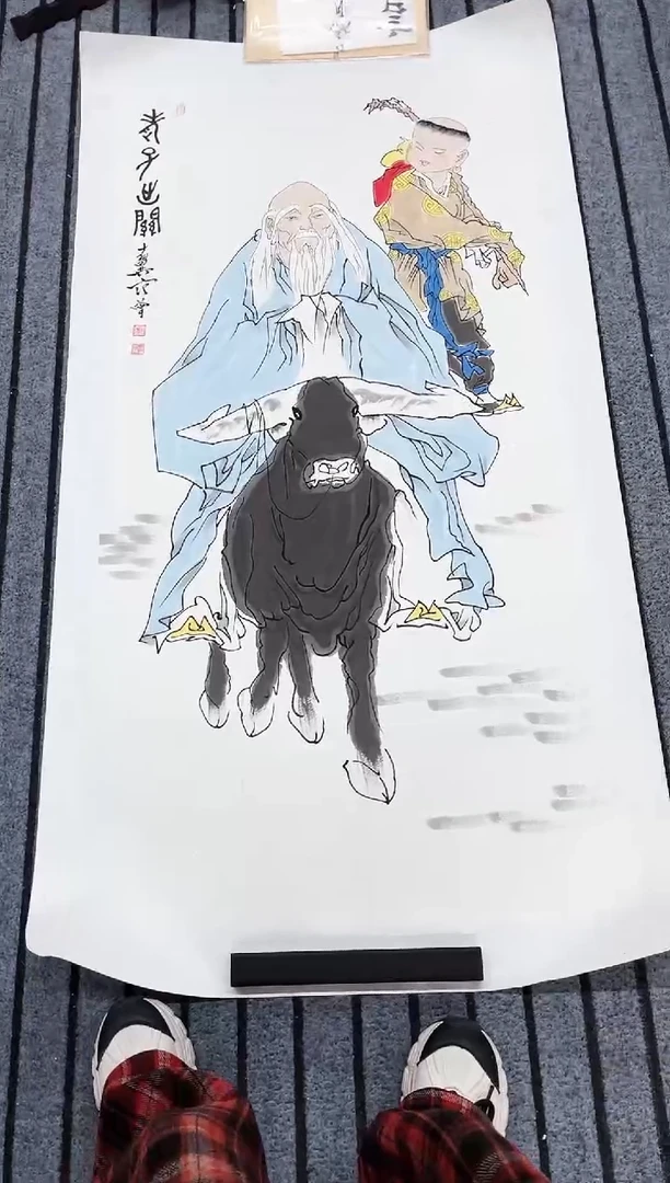 精品国画人物作品