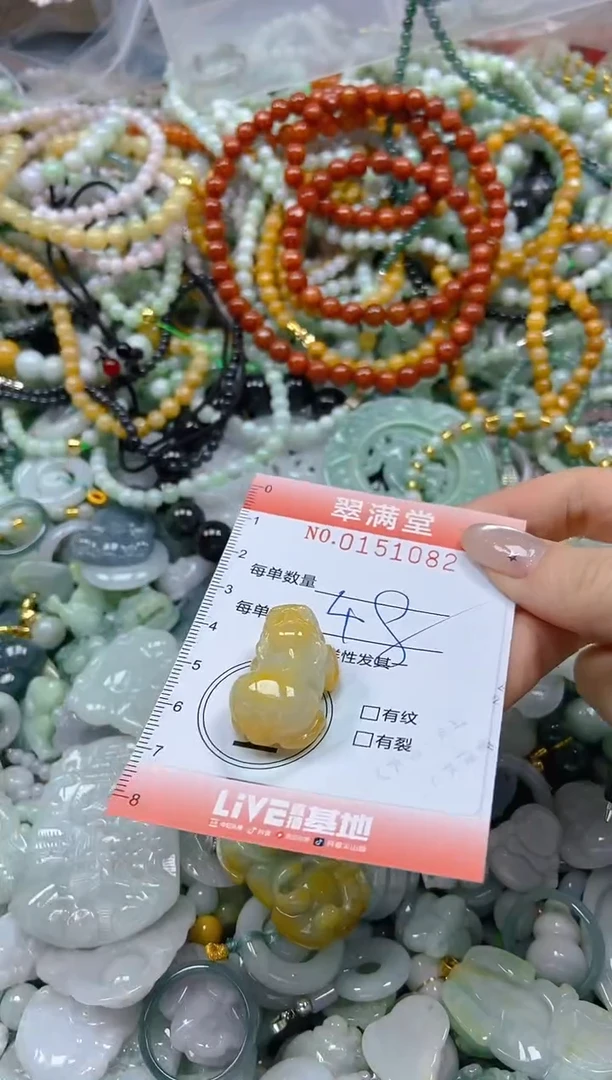 翡翠未镶嵌颈饰闪购0151082