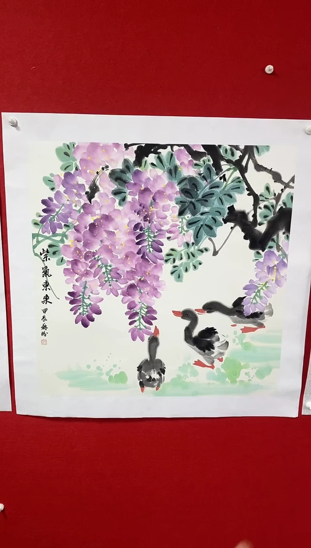 【闪购商品】国画SP洋苏盼老师作品