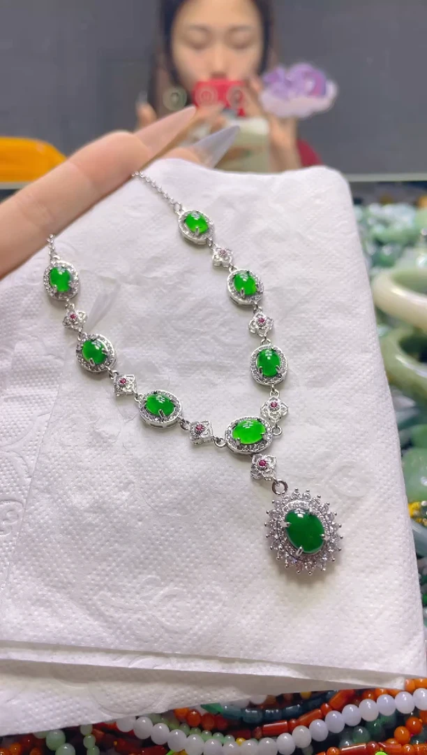 颈饰未镶嵌翡翠多样性发货择优发货