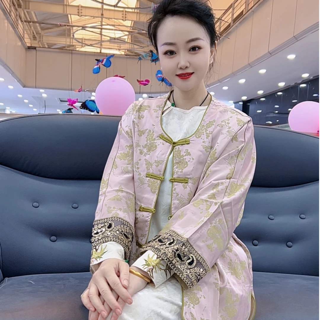 857款刺绣文艺风中国风百搭