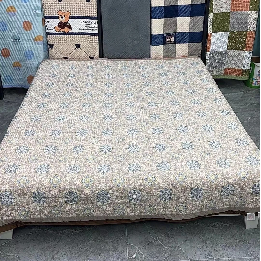 2*2.3米 精梳斜纹棉 四季床盖《尚品密语》