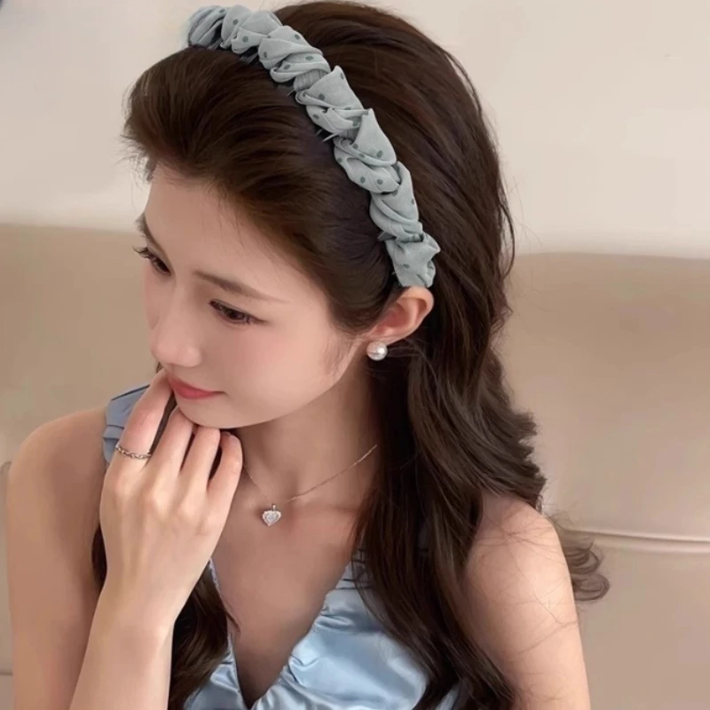 头箍时尚洋气饰品发箍女2025新款洗脸高颅顶感日常夏季网红波发饰