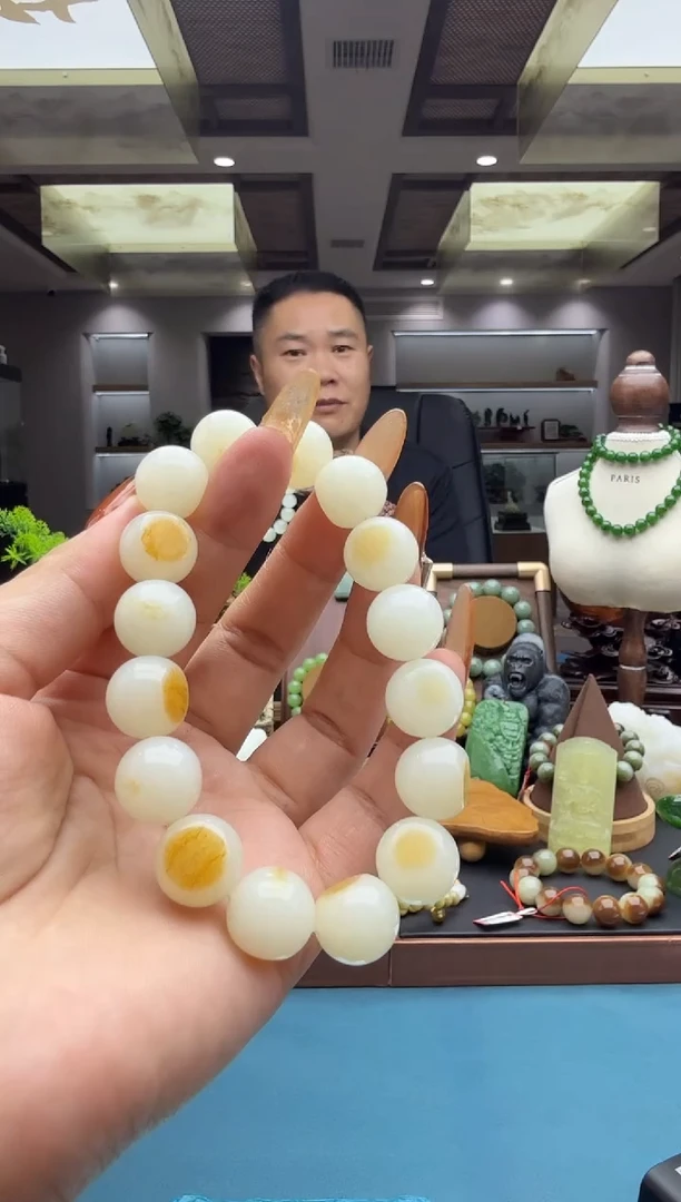 未镶嵌手串和田玉zlsjp