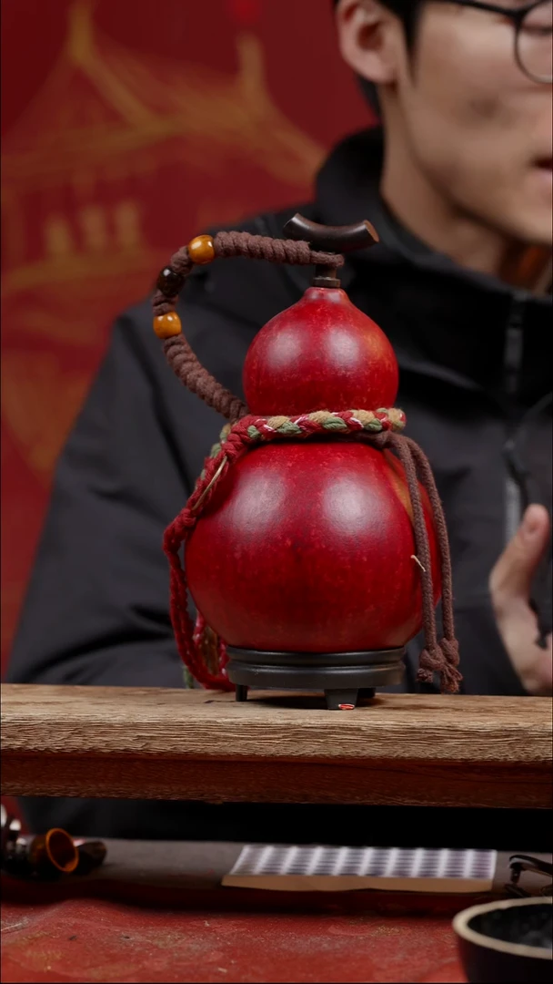 520号大漆精品葫芦一物一拍600ml