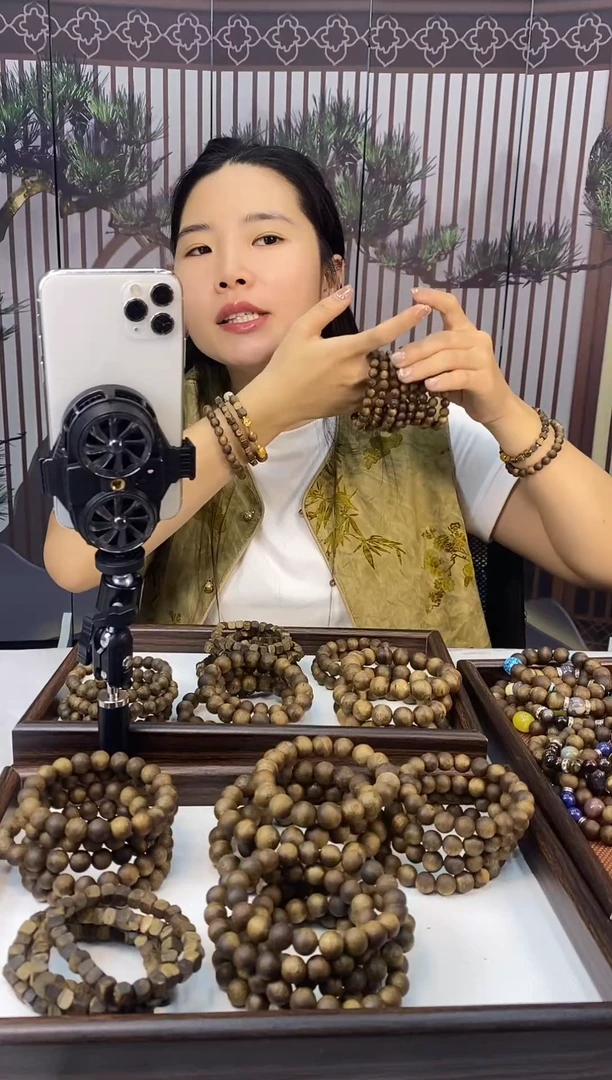 木质非金属棋楠手串DIY