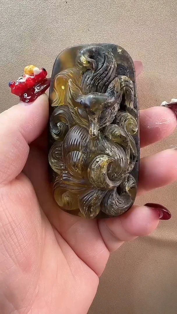 【闪购商品】琥珀颈饰未镶嵌吊坠