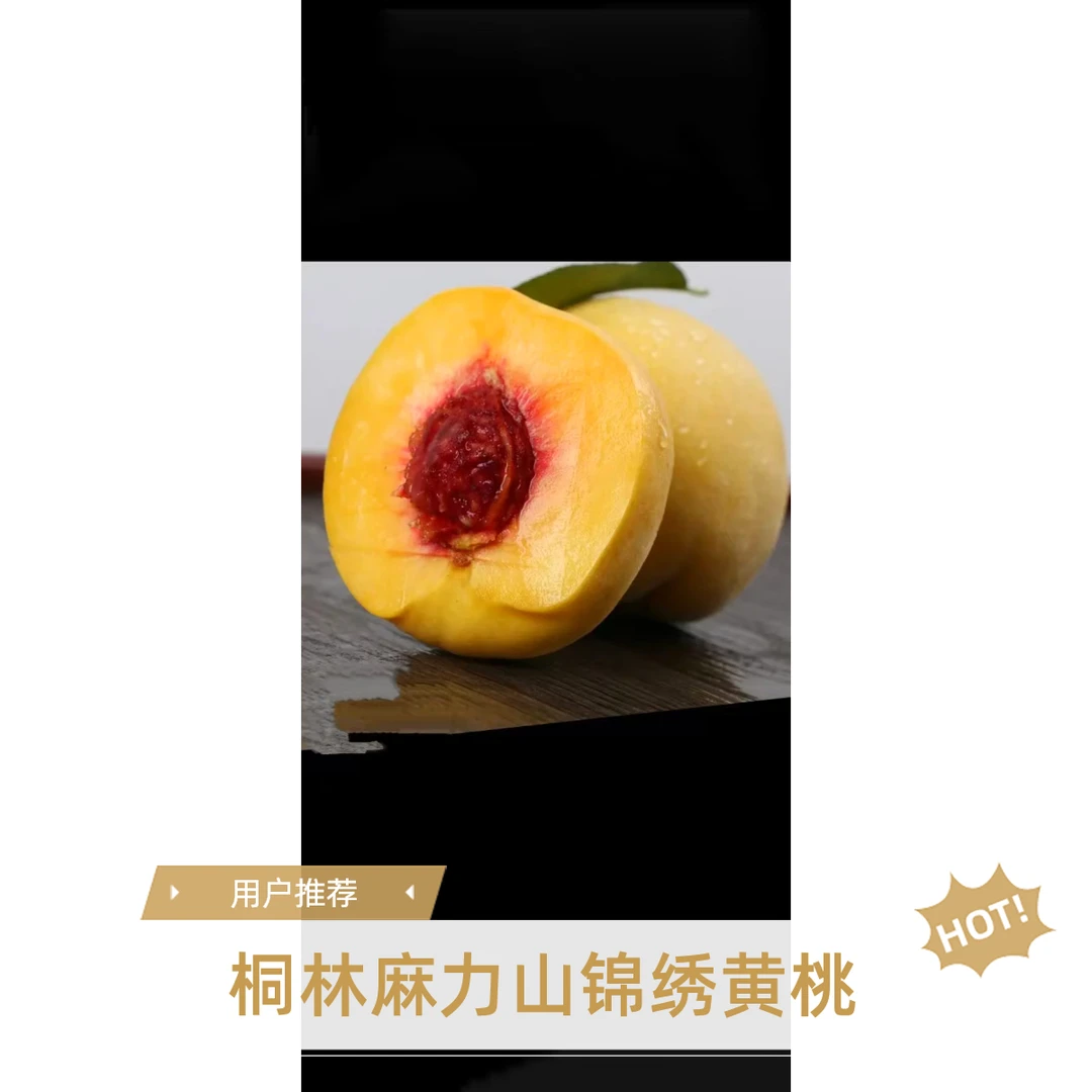 贵州三穗桐林锦绣黄桃